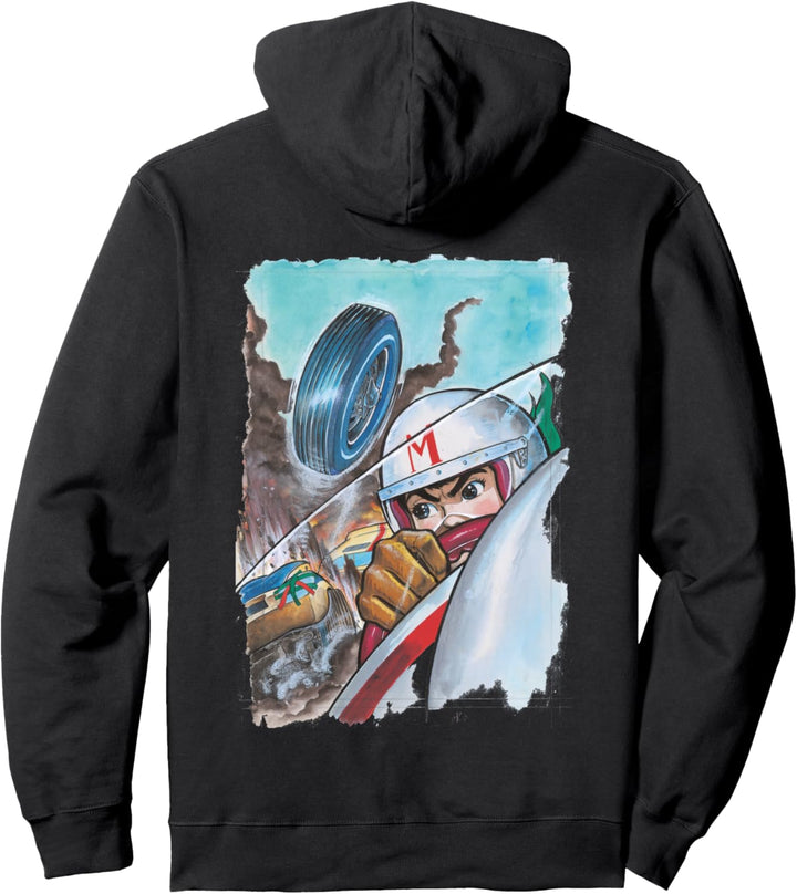 Manga Speed Racer Crash Pullover Hoodie