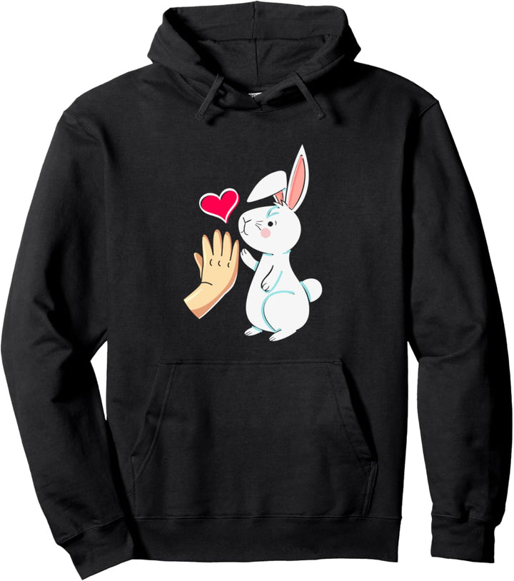 Niedliches Kaninchen-Haustier Pullover Hoodie