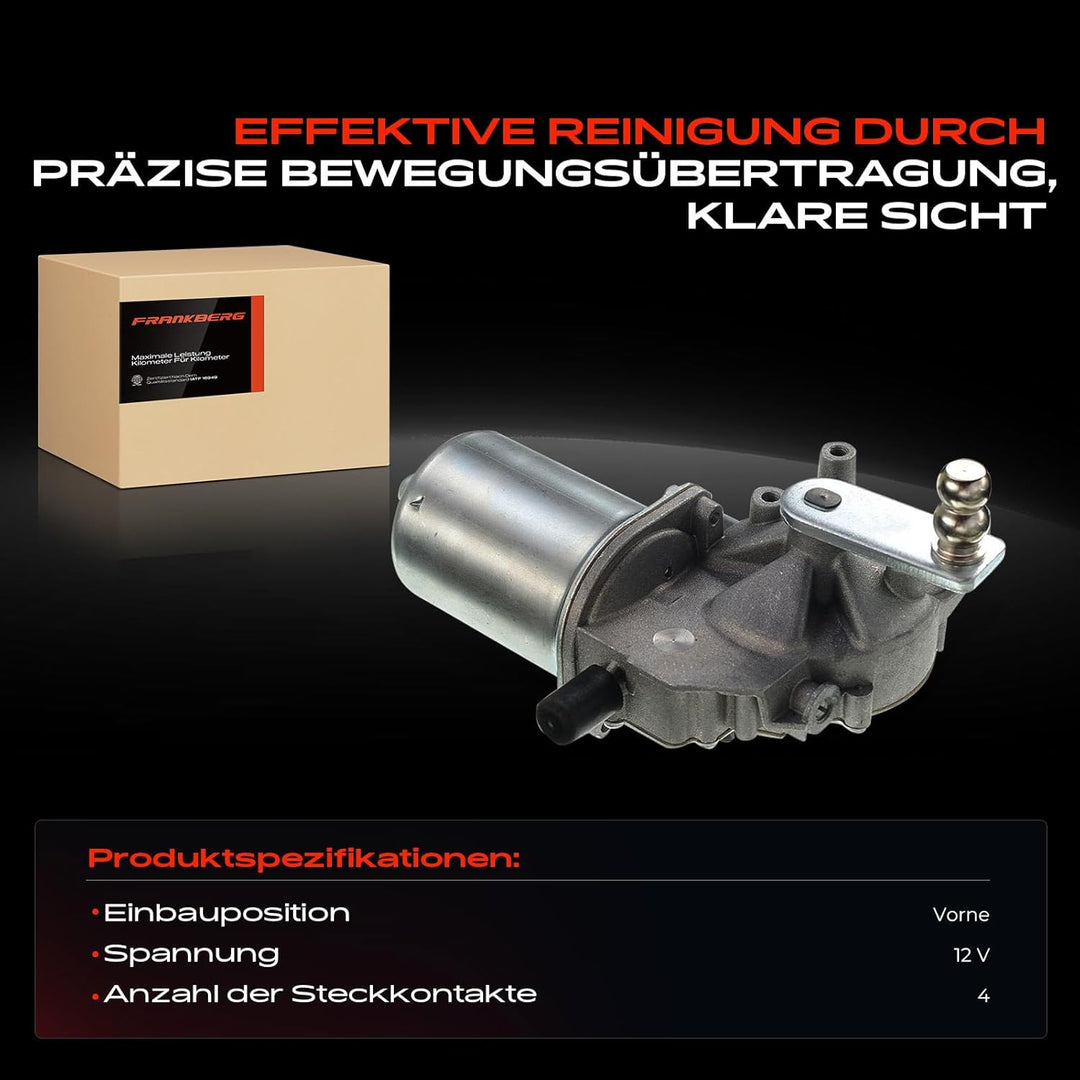 Frankberg Wischermotor Scheibenwischermotor Vorne für X5 E70 X6 E71 E72 2006-2014 7200535001