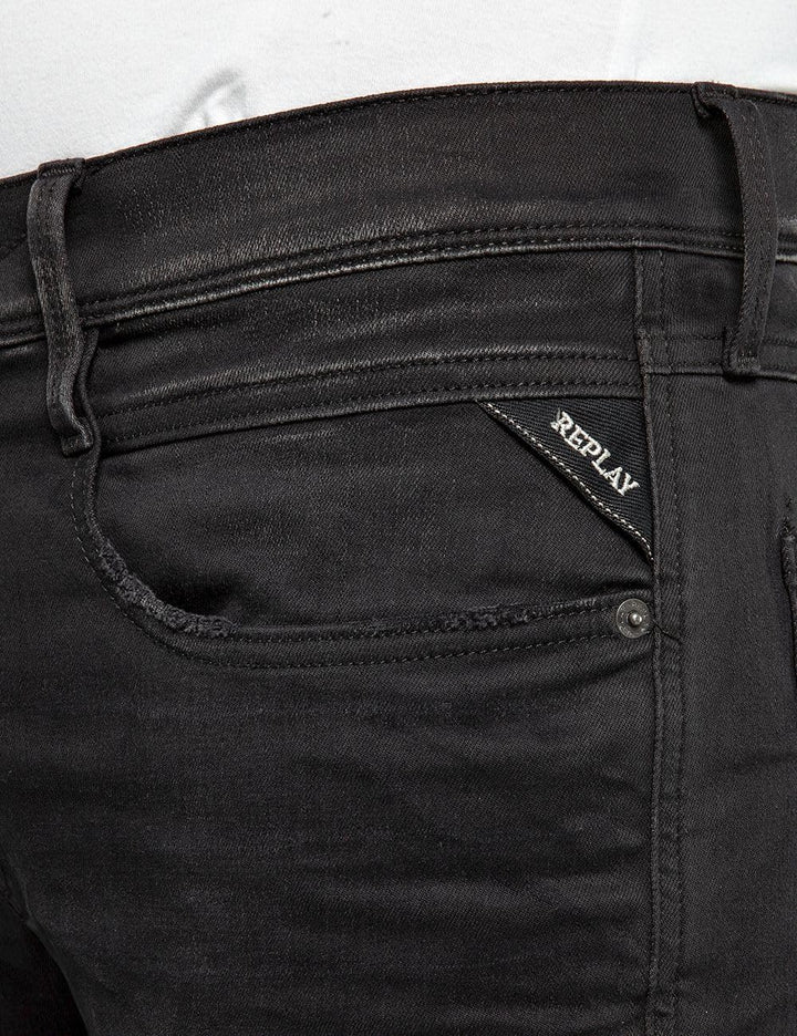 Replay Herren Jeans Anbass Slim-Fit Hyperflex mit Stretch