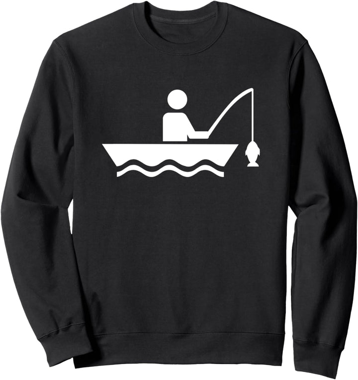 Angler in Boot Sweatshirt