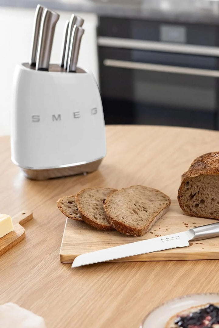 Smeg, Messerblock, KBSF02WH, Weiss, Wei&amp;