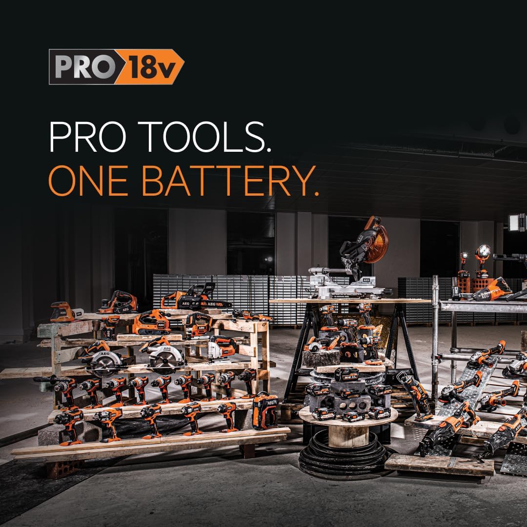 AEG PRO18V Brushless Akku-Kompakt-Schlagbohrschrauber BSB 18C3BL-402C (Max. Drehmoment 110 Nm, 13 mm
