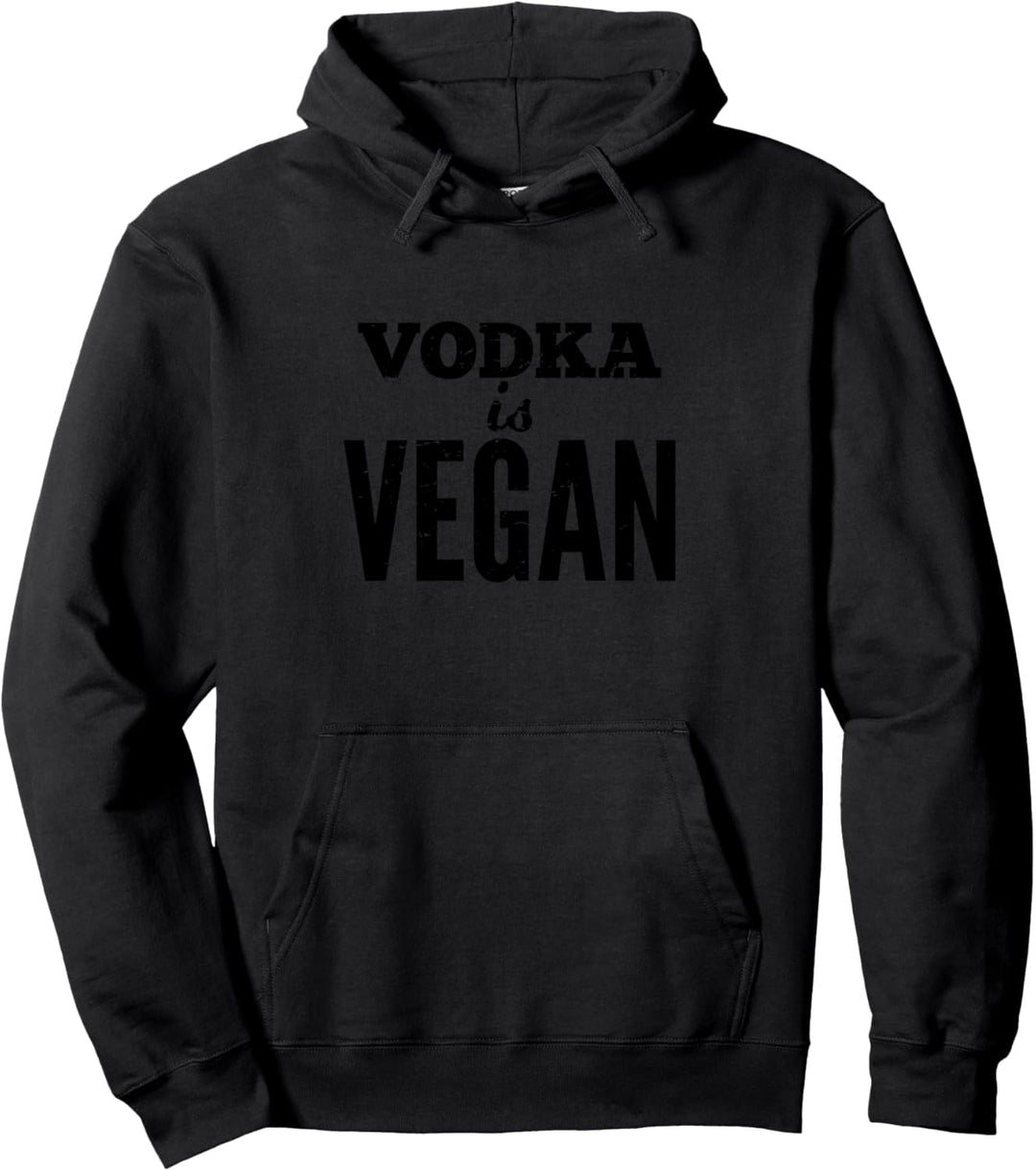 Wodka Is Vegan Lustiges Vegan Party Geschenk Pullover Hoodie