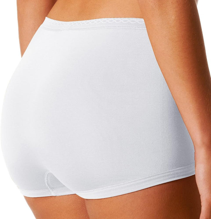 Mey 2er Pack Damen Panty Lights - 89206 - Weiss - Grösse 44 Bodysize - Damen Pants ohne Seitennähte