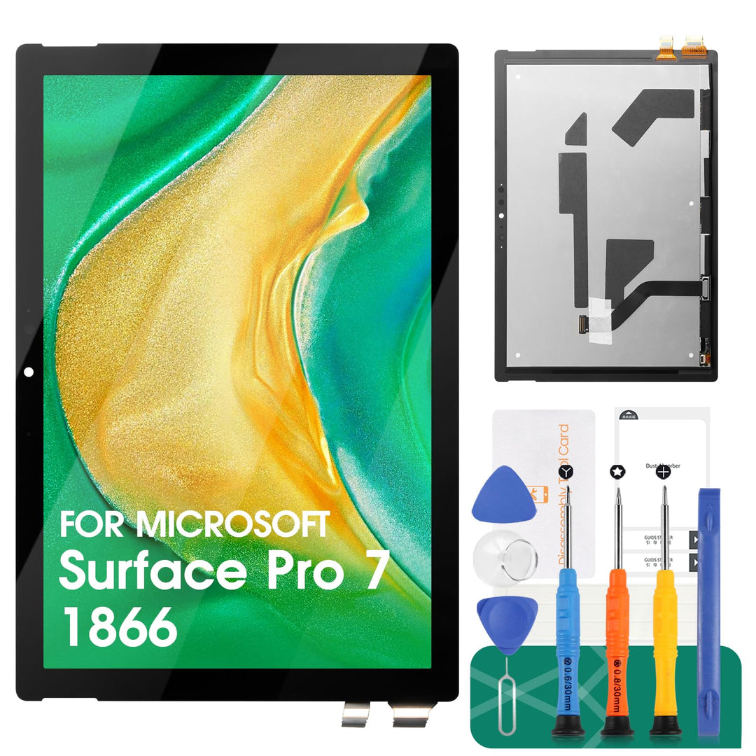 Für Microsoft Surface Pro 7 LCD Screen Pro 7 Screen Replacement 1866 Display Touch Digitizer Assembl