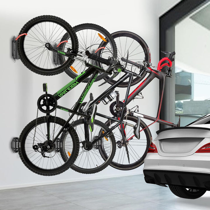 Mimoke Schwenkbare Fahrrad Wandhalterung Vertikaler Fahrradständer - Fahrradhalterung wand für die G