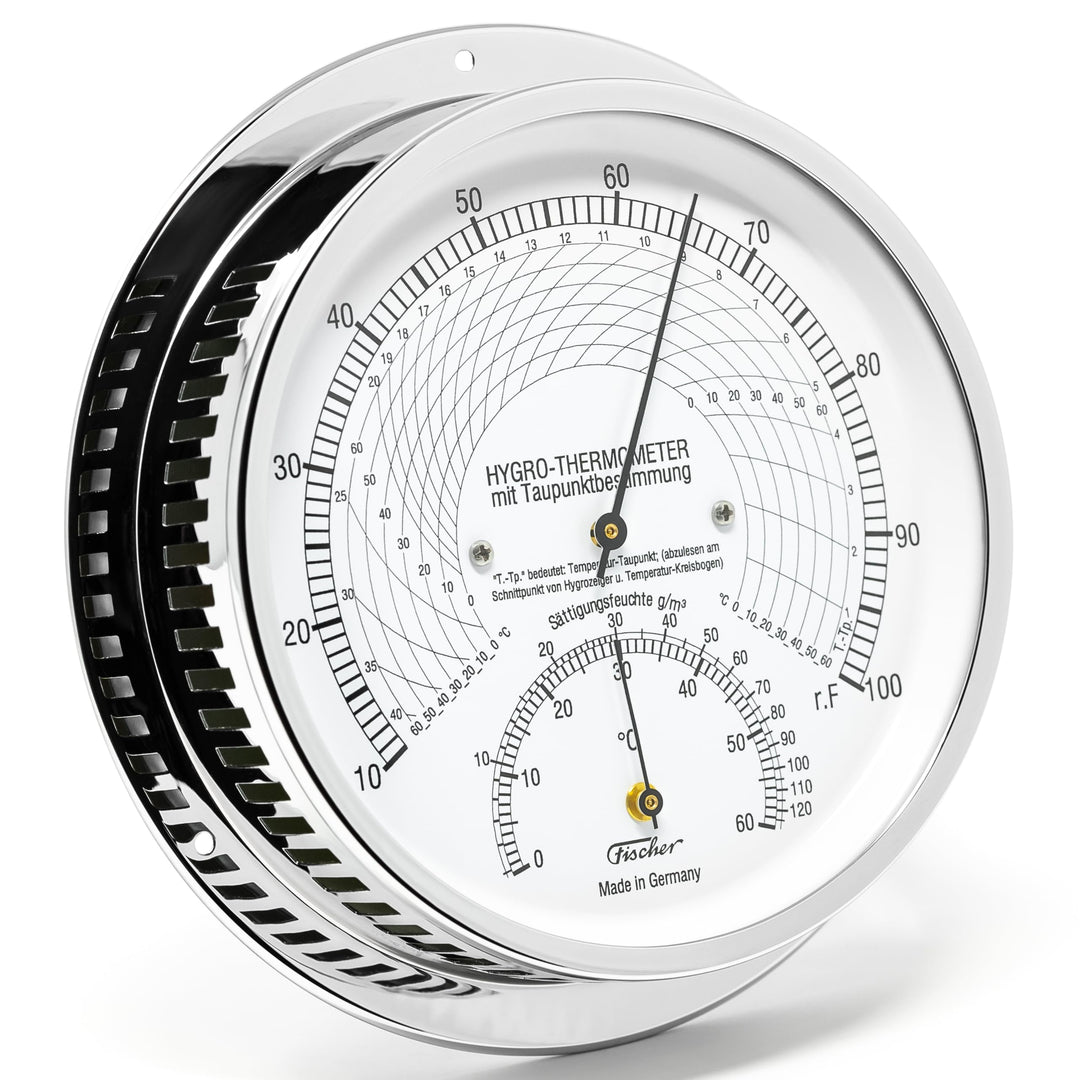 Fischer 5028-47, Klimamesser mit Taupunktbestimmung, Thermohygrometer