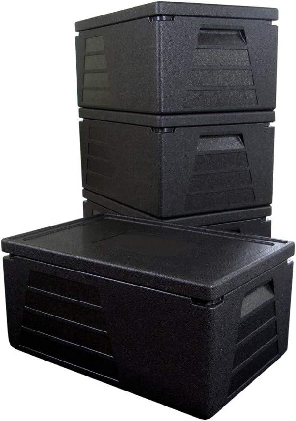 4 x Profi Thermobox Thermobehälter Isolierbox GN 1/1 mit 230mm Nutzhöhe