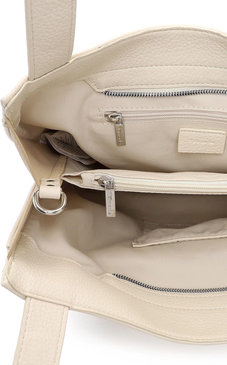 Tamaris Shopper TAS Kea 34465 Damen Handtaschen Zweifarbig Beige Einheitsgrösse, Beige Einheitsgröss