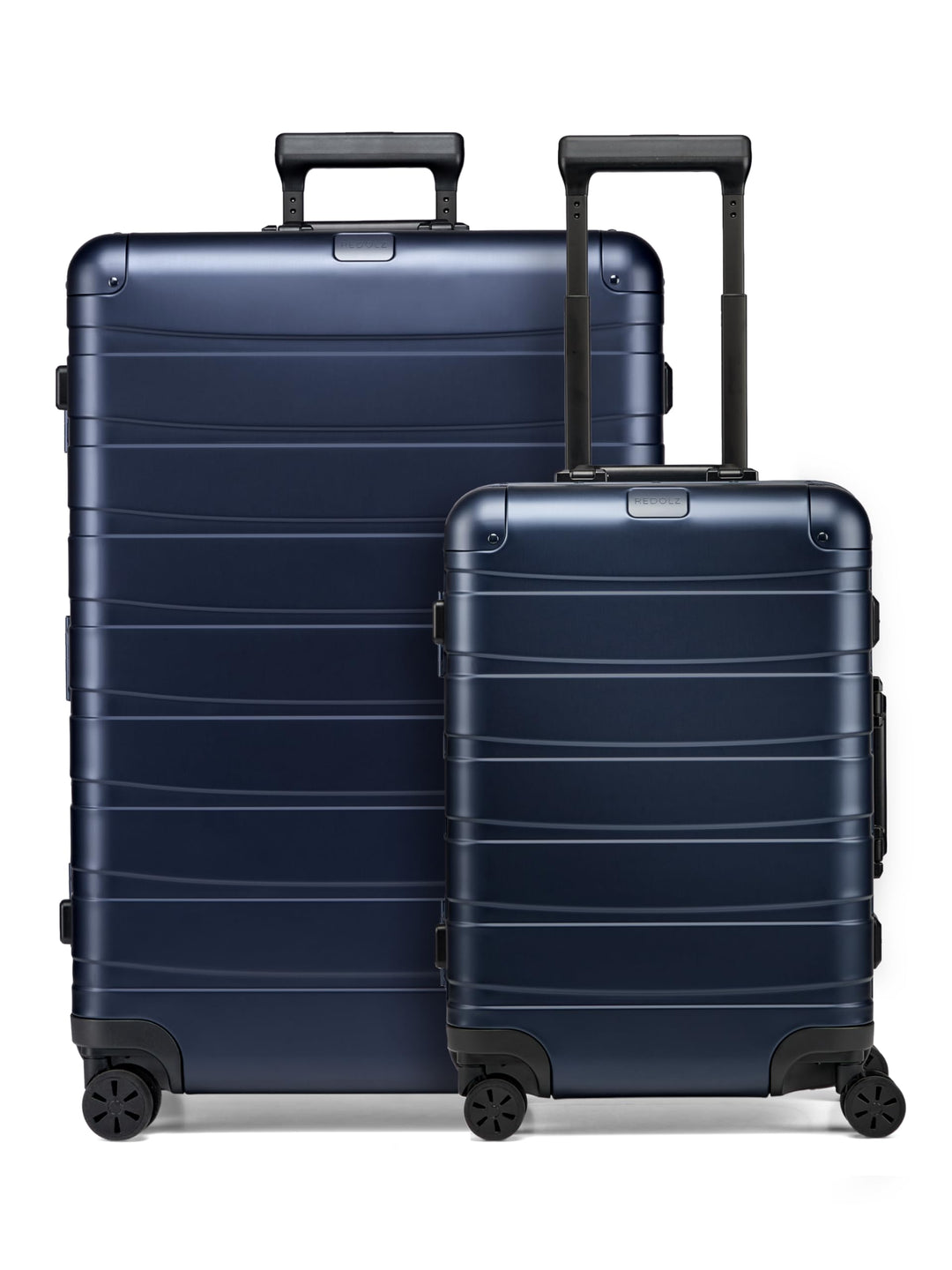 REDOLZ Pro Aluminium Koffer Set 2-teilig Deep Blue 2-Set, Deep Blue 2-Set