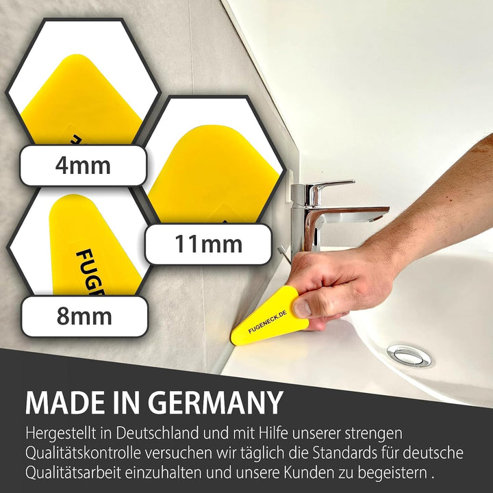 Das perfekte Fugenabzieher Set mit allem was du brauchst - einzigartiges Design mit speziellen Überk