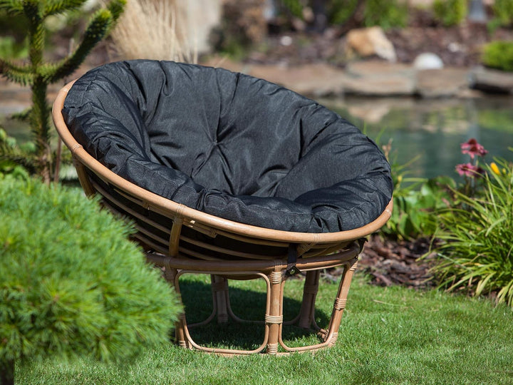 PillowPrim Polster für Papasansessel, Auflage, Ersatzpolster Papasan D 114 cm, Bodenkissen gepolster