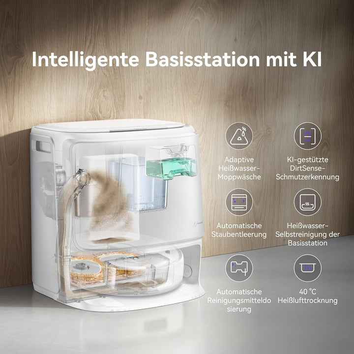 NARWAL Freo Z10 Pro Saugroboter mit Wischfunktion 18.500Pa Teppichreinigung, Z10 Pro