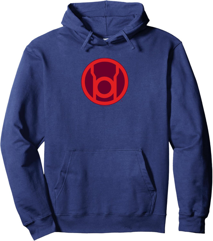 Green Lantern Red Symbol Pullover Hoodie