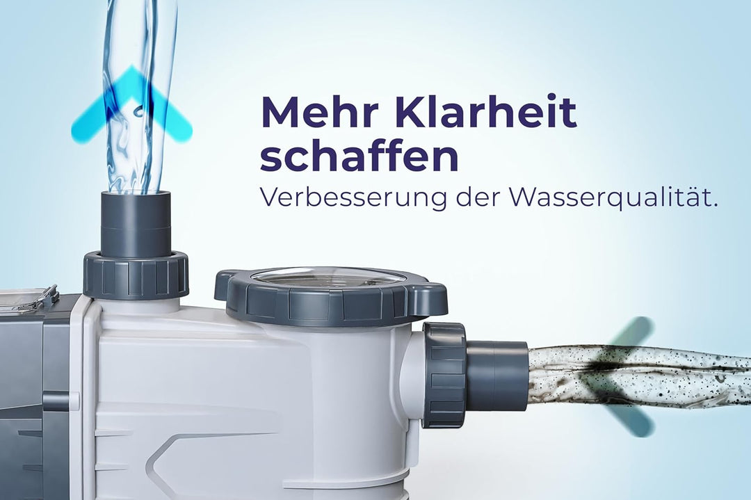 Gre VSG75 – Variable Geschwindigkeits-Poolpumpe für Pools mit einem Volumen bis zu 65 m³. 750 W Leis