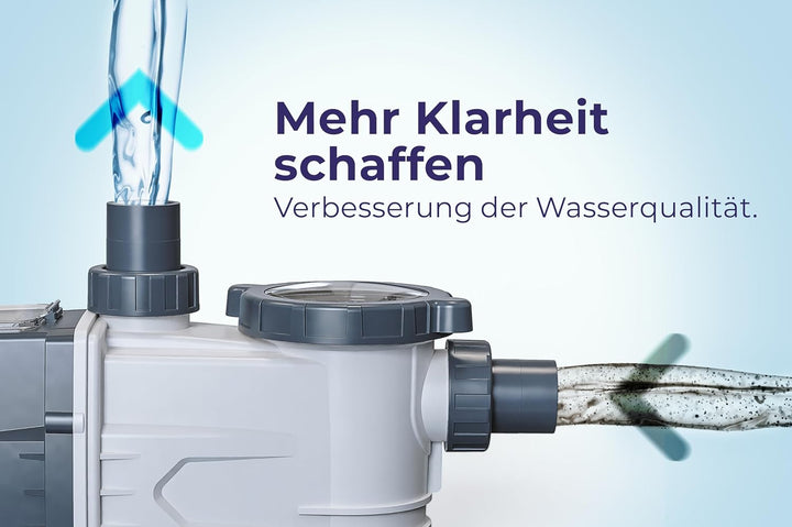 Gre VSG75 – Variable Geschwindigkeits-Poolpumpe für Pools mit einem Volumen bis zu 65 m³. 750 W Leis