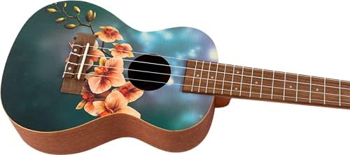 Flight Ukeleles AUC33 Konzert-Ukulele, Orchidee