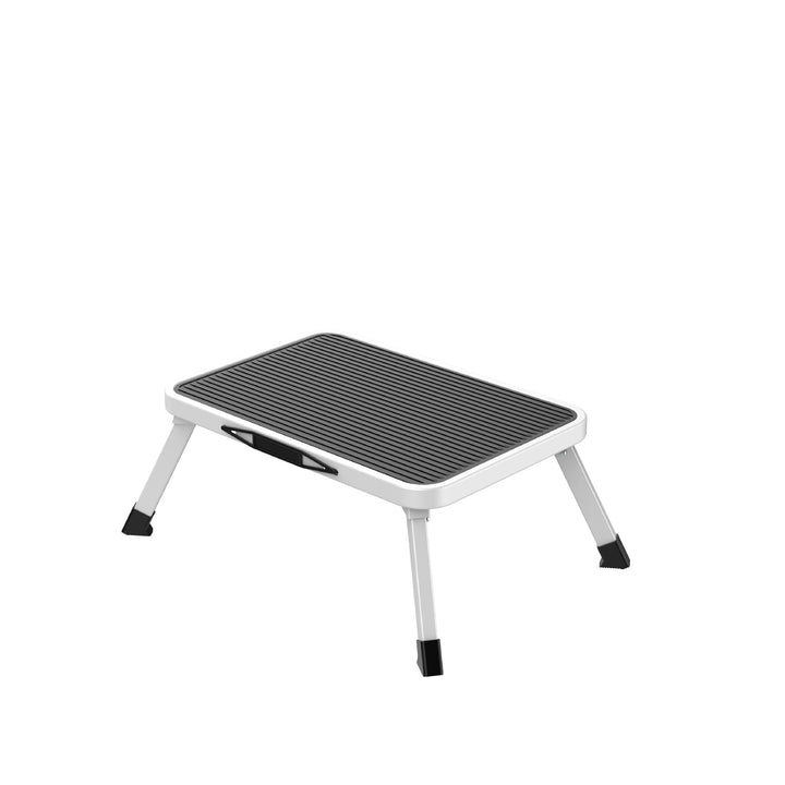 Amig - Klapphocker 1 Stufe - Tritthocker Weiss - 46 x 32 x 17 cm, 1