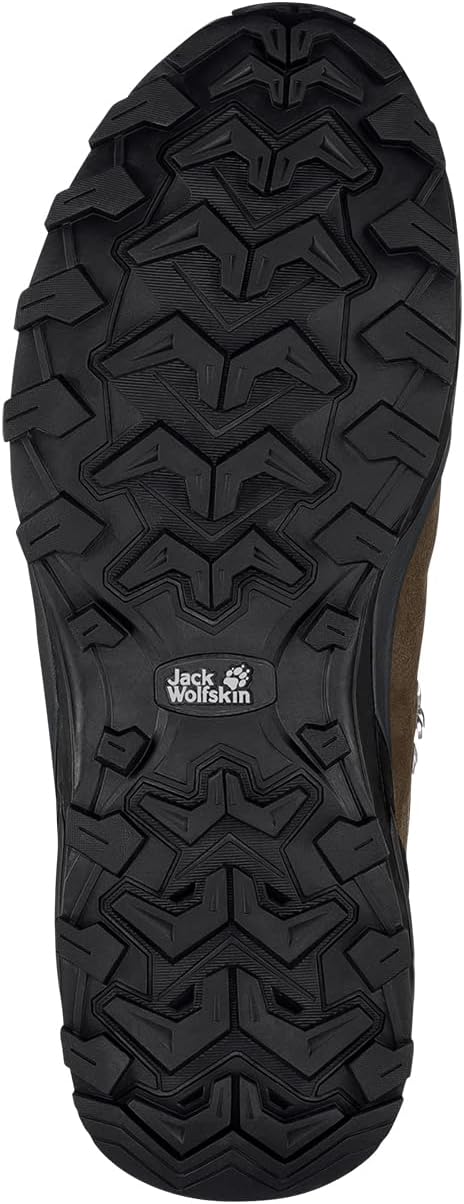 Jack Wolfskin Herren Refugio Texapore Mid MWalking-Schuh 40 EU Brown Phantom, 40 EU Brown Phantom