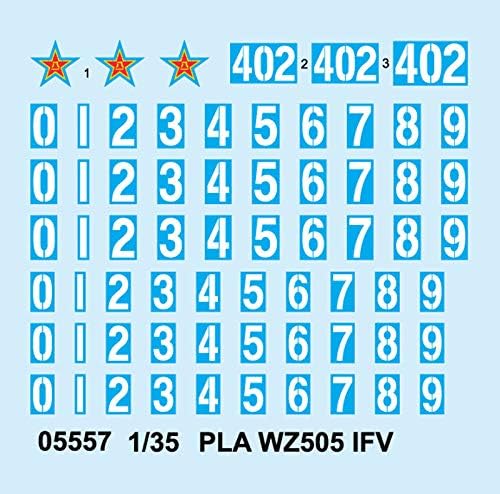 Trumpeter 005557-1/35 PLA WZ505 IFV Modellbausatz
