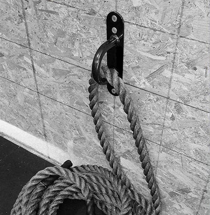 G5 HT SPORT 【Ring für Wand/Decke Ø12 cm für Battle Rope oder Suspensionstraining】 Eye Plate Halterun