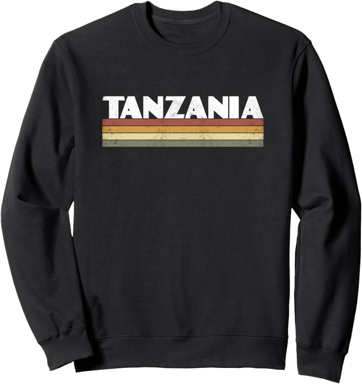 Tansania Tansanische Retro Stolzer Tansanier Sweatshirt
