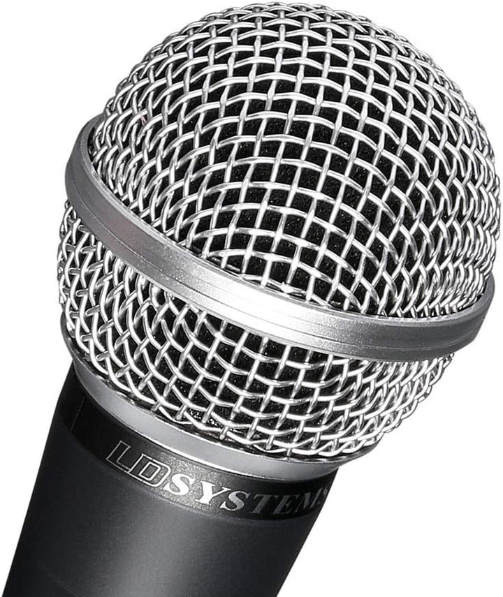 LD Systems MIC Set 1 ; Mikrofon Set mit Mikrofon, Stativ, Kabel und Klemme, schwarz, OneSize
