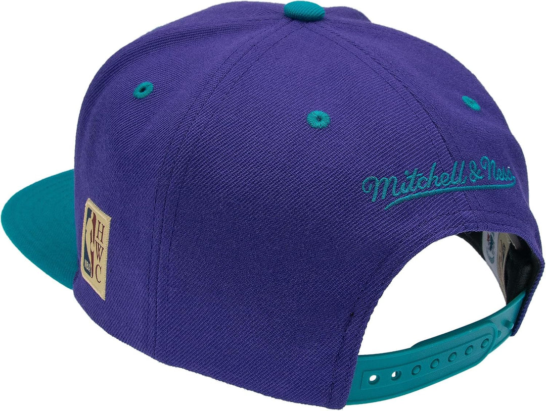 Mitchell &amp; Ness Team Arch Basecap mit Snapback Verschluss - NBA/Hardwood Classics Einheitsgrösse Cha