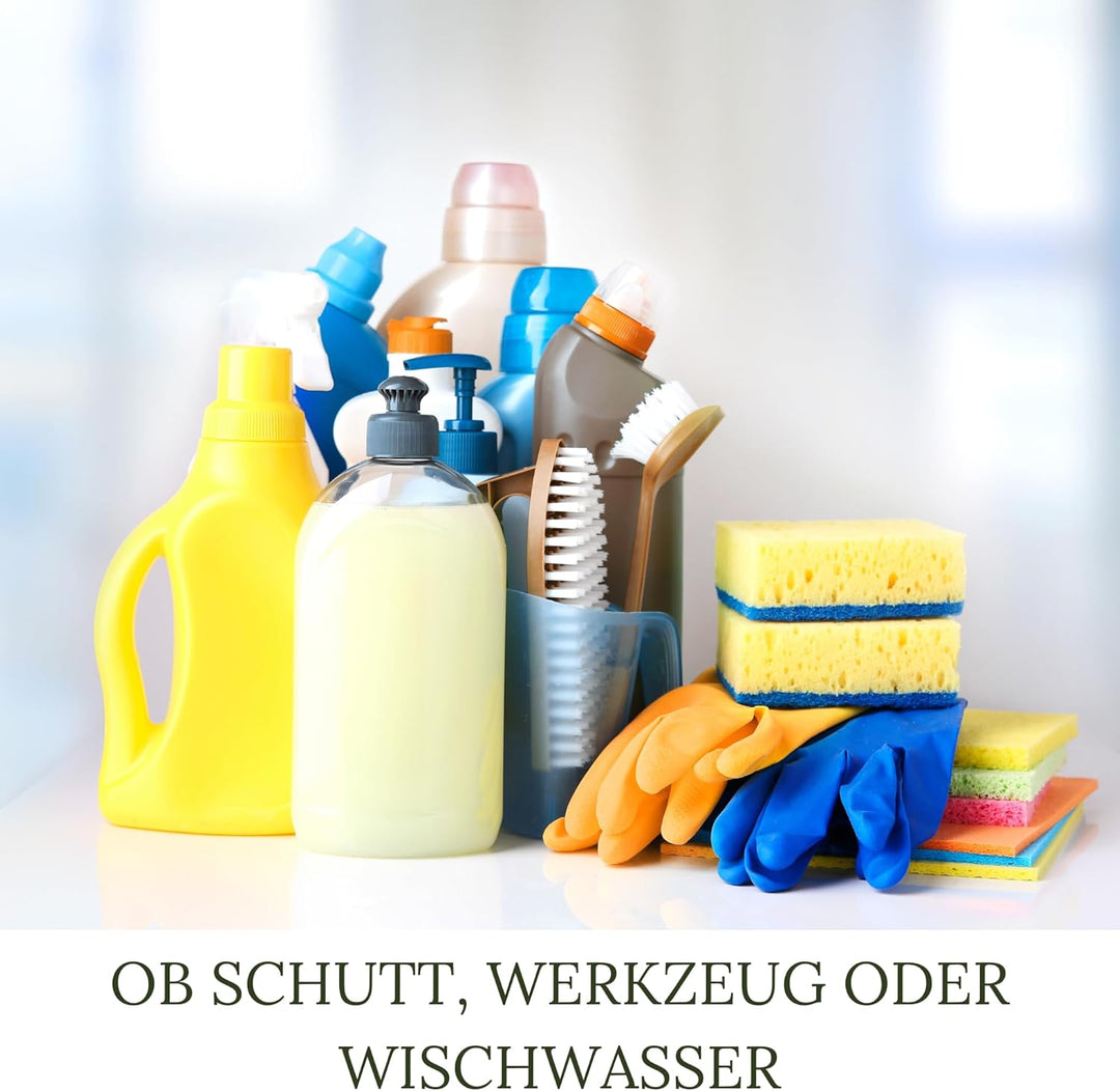 Eimer mit Deckel blau oval neu 2,5 L von Jokey (144 Stück), 144 Stück