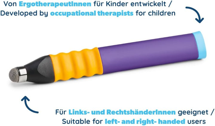 Edurino Ergonomischer Eingabestift I Special Edition | Tablet Stift für Kinder I Eingabestift für Ed
