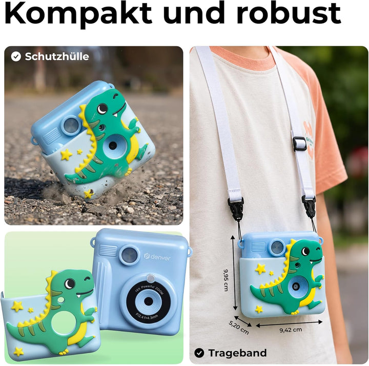 Denver Kinder-Druckkamera KPC-1363 Blue
