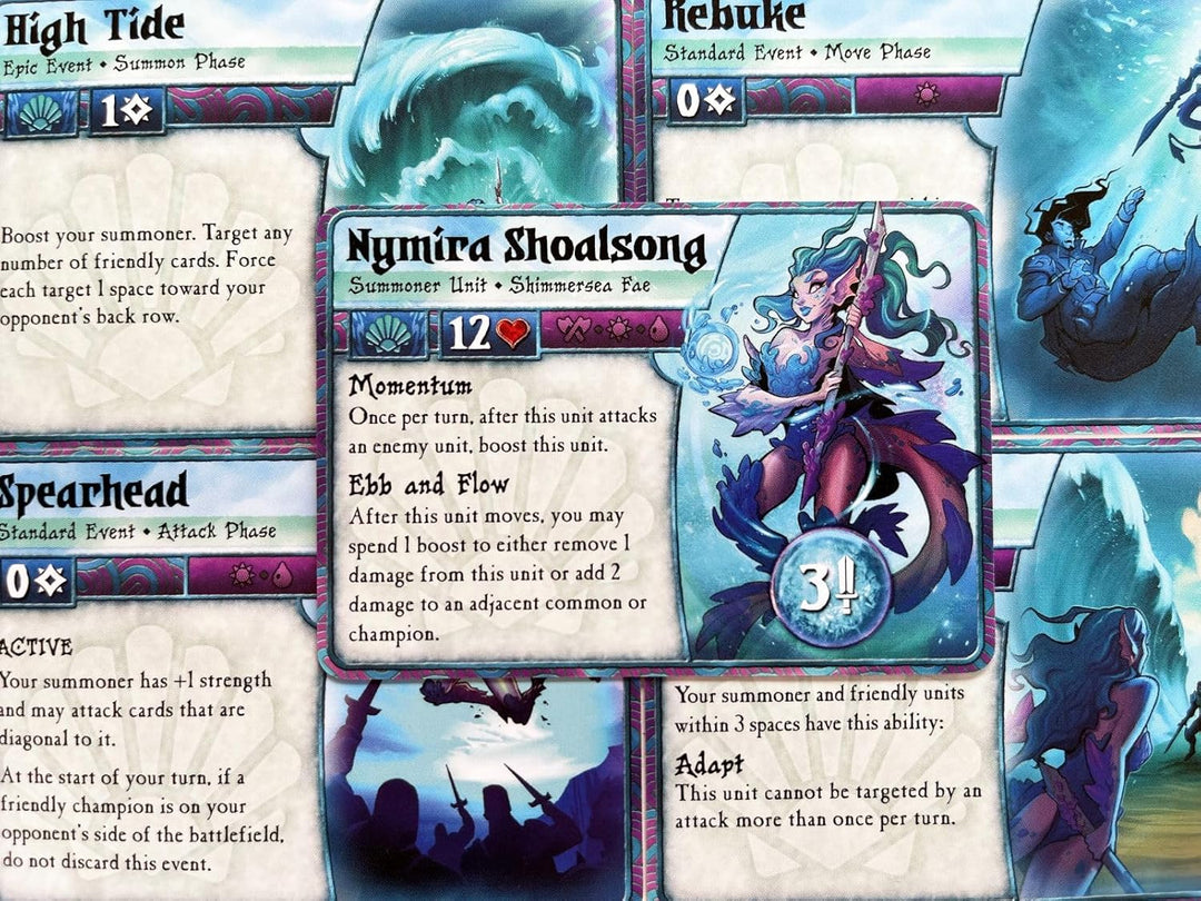 Plaid Hat Games | Summoner Wars Shimmersea FAE Faction Deck | Kaartspel | Uitbreiding | Vanaf 9 Jaar