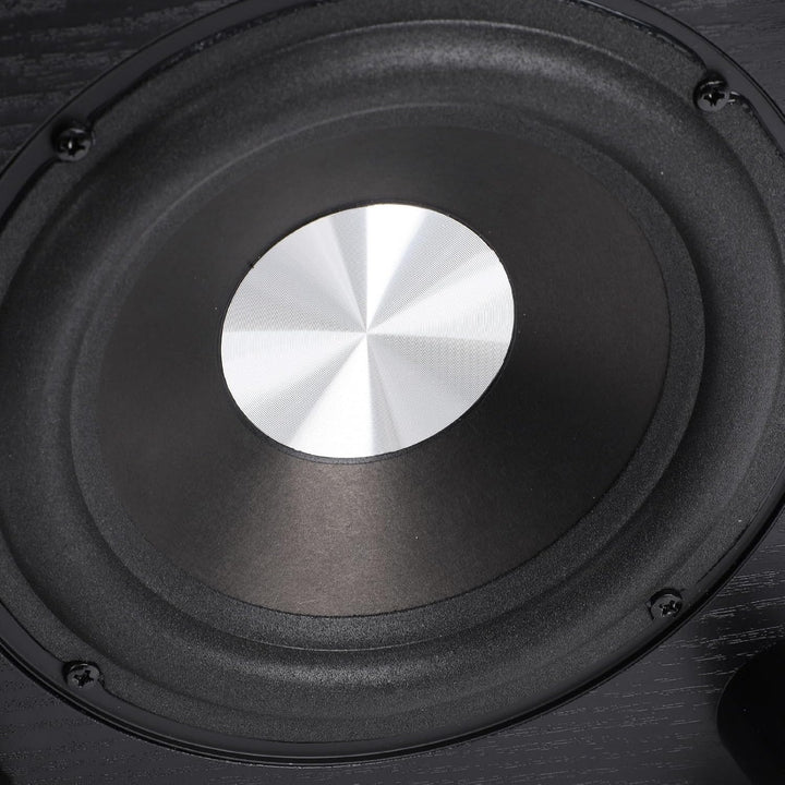 Aktiver 6,5-Zoll-Subwoofer, 100-W-Passivbasslautsprecher mit Tiefem Bass für Heimkino und Fernseher,
