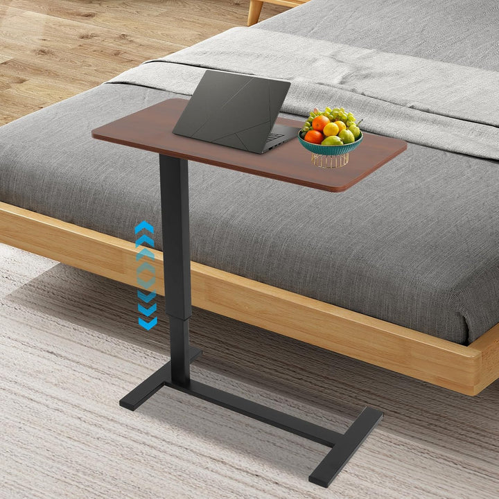 Beistelltisch Höhenverstellbar klappbar mit Rollen für Bett und Sofa