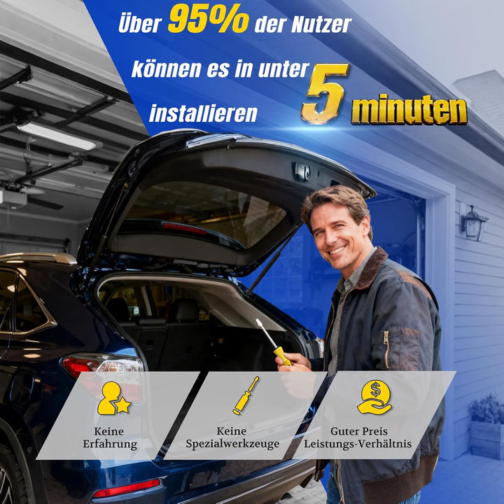 Arana 2x Heckklappe Dämpfer Gasdruckfeder kompatibel mit OPEL ASTRA H CLASSIC A04 Estate 2004-2013 G