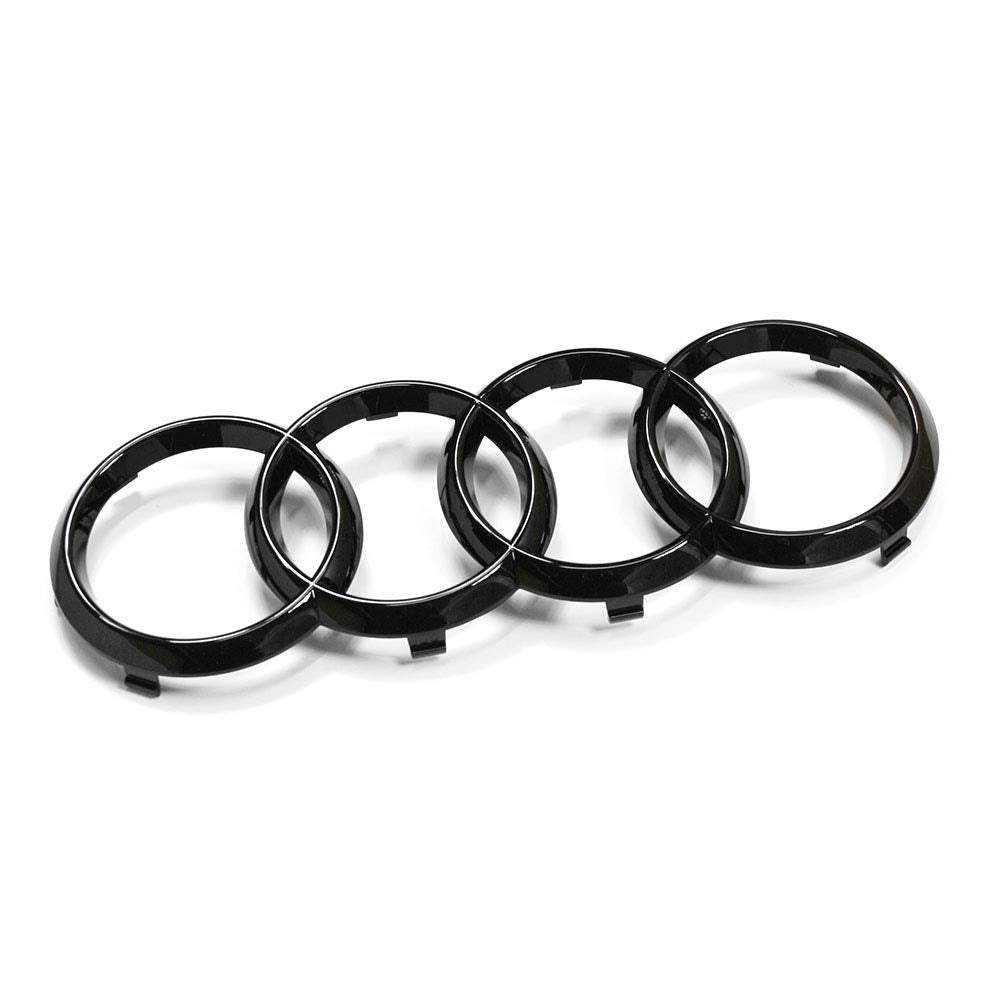Audi 4H0853605CT94 Zeichen Kühlergrill Black Edition Logo Ringe Blackline schwarz