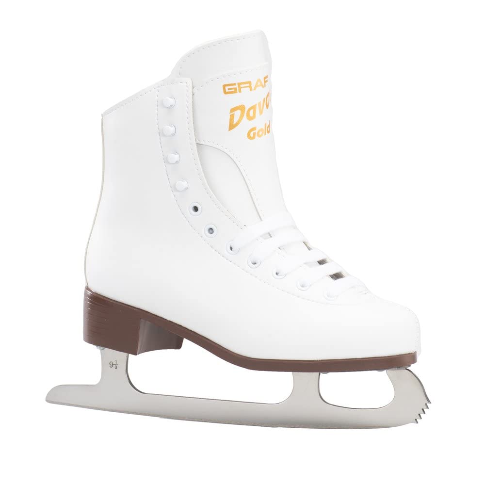 Graf Schlittschuhe Eiskunstlauf Davos Weiss Junior 30, 30