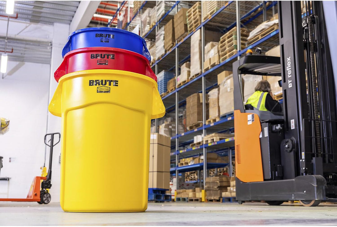 Rubbermaid Ronde Brute container 75,7 ltr, Grijs (VB002620)