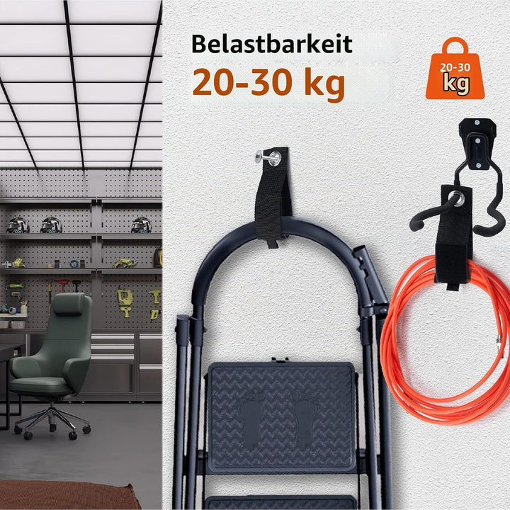 Garten-Elektrowerkzeug-Aufhänger, Unkrautfresser-Gestell, Schnurtrimmer, Wandhaken, Garagen-Wandhake