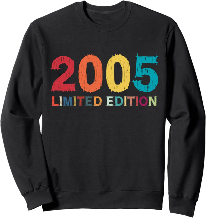 19. Geburtstag Junge Mädchen 19 Jahre 2005 Lustig Geschenk Sweatshirt