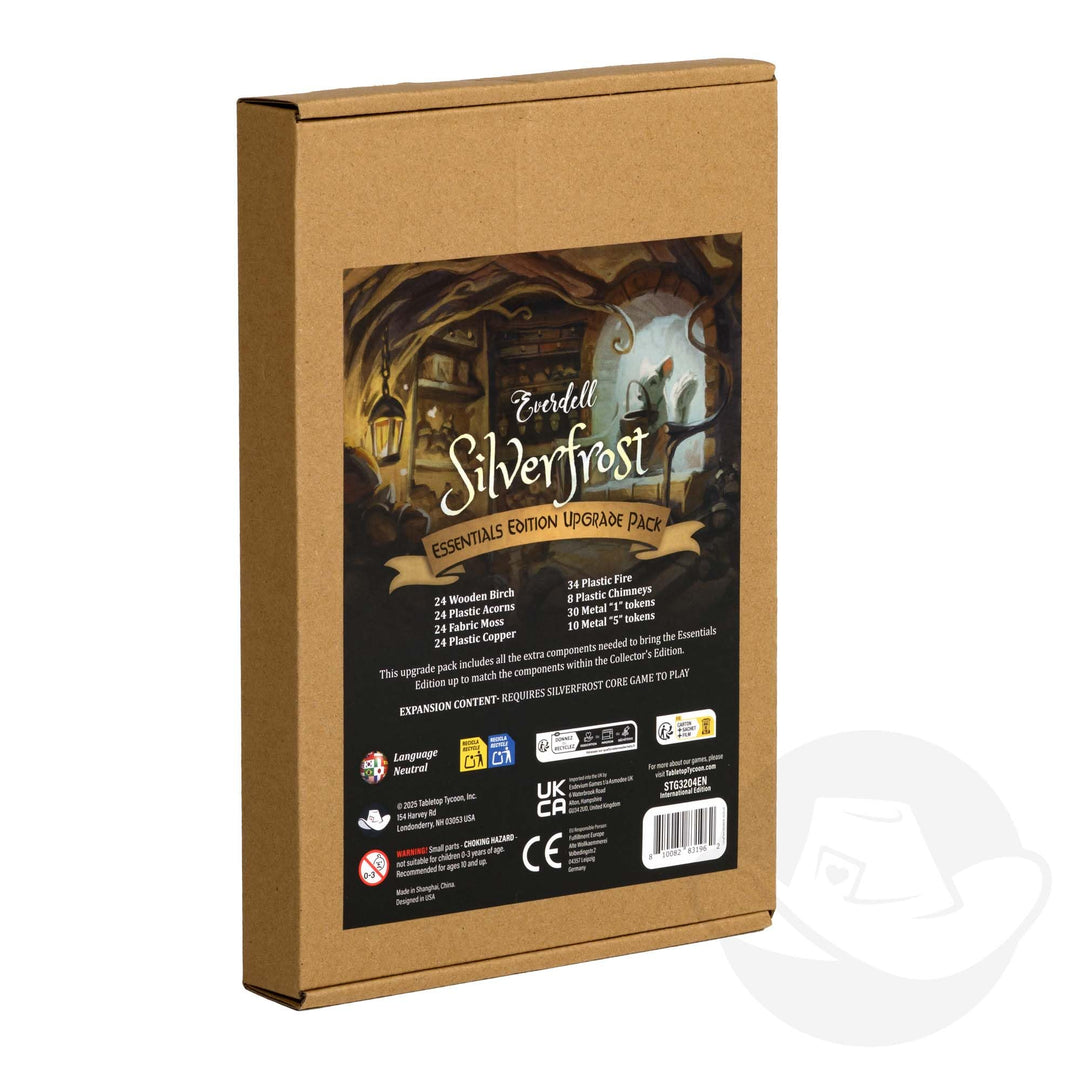 Everdell Silverfrost Essentials Edition Upgrade Pack - Upgraded Resource Tokens &amp; Deluxe Components,