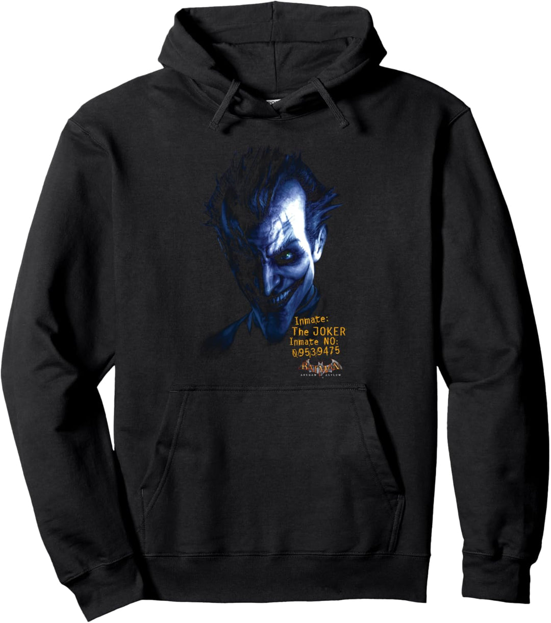 Batman: Arkham Asylum Joker Pullover Hoodie