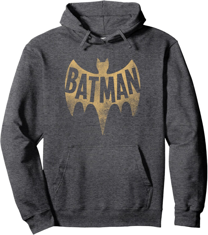 Batman Classic TV Series Vintage Logo Pullover Hoodie