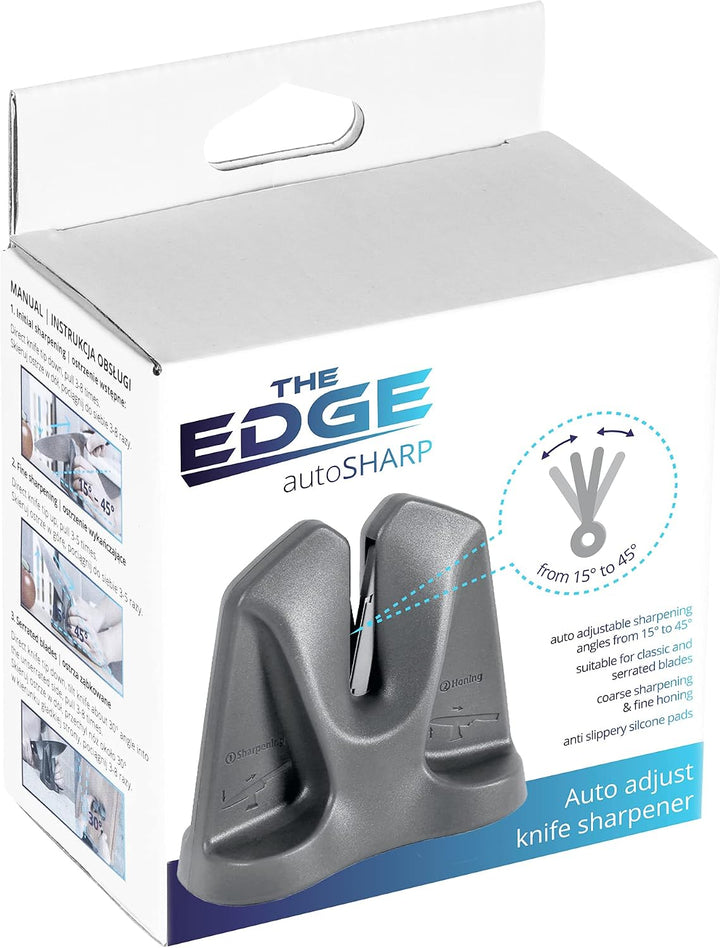 THE EDGE autoSHARP messerschärfer messerschleifer keramikmesser messerschärfer profi kitchen knife s