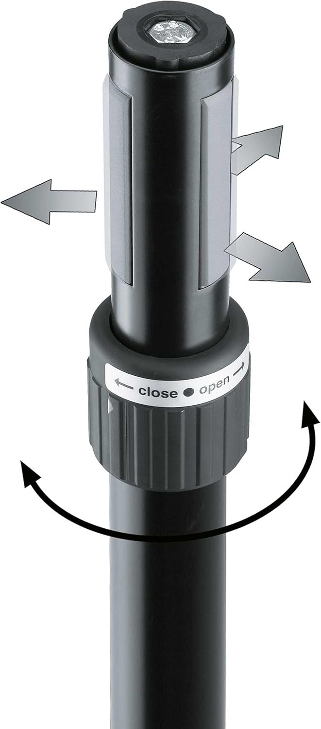 K&amp;M 19674 Boxenschrägsteller - Ring Lock, schwarz