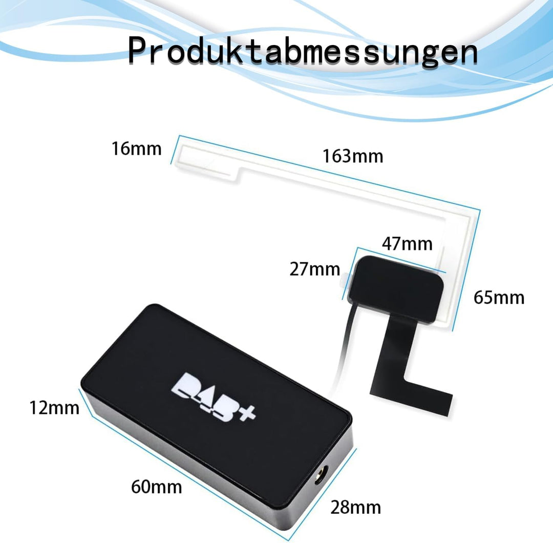 DAB+ Digitaladapter, nur passend für 8667 CAWELL Produkte