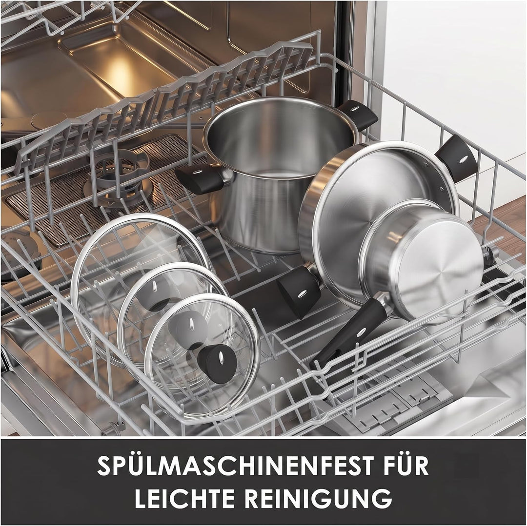 Töpfe und Pfannen Set, Kochgeschirr-Set für die Küche
