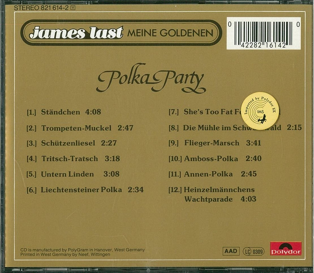 Polka Party, Audio-CD