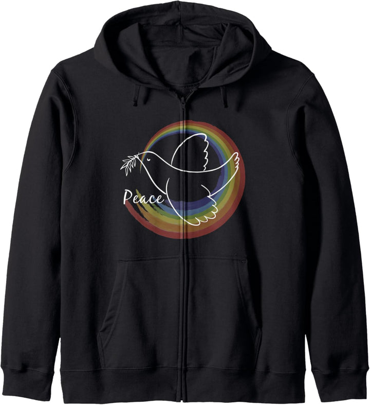 Tauben-Design Kapuzenjacke
